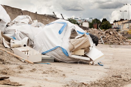 Professional waste management team